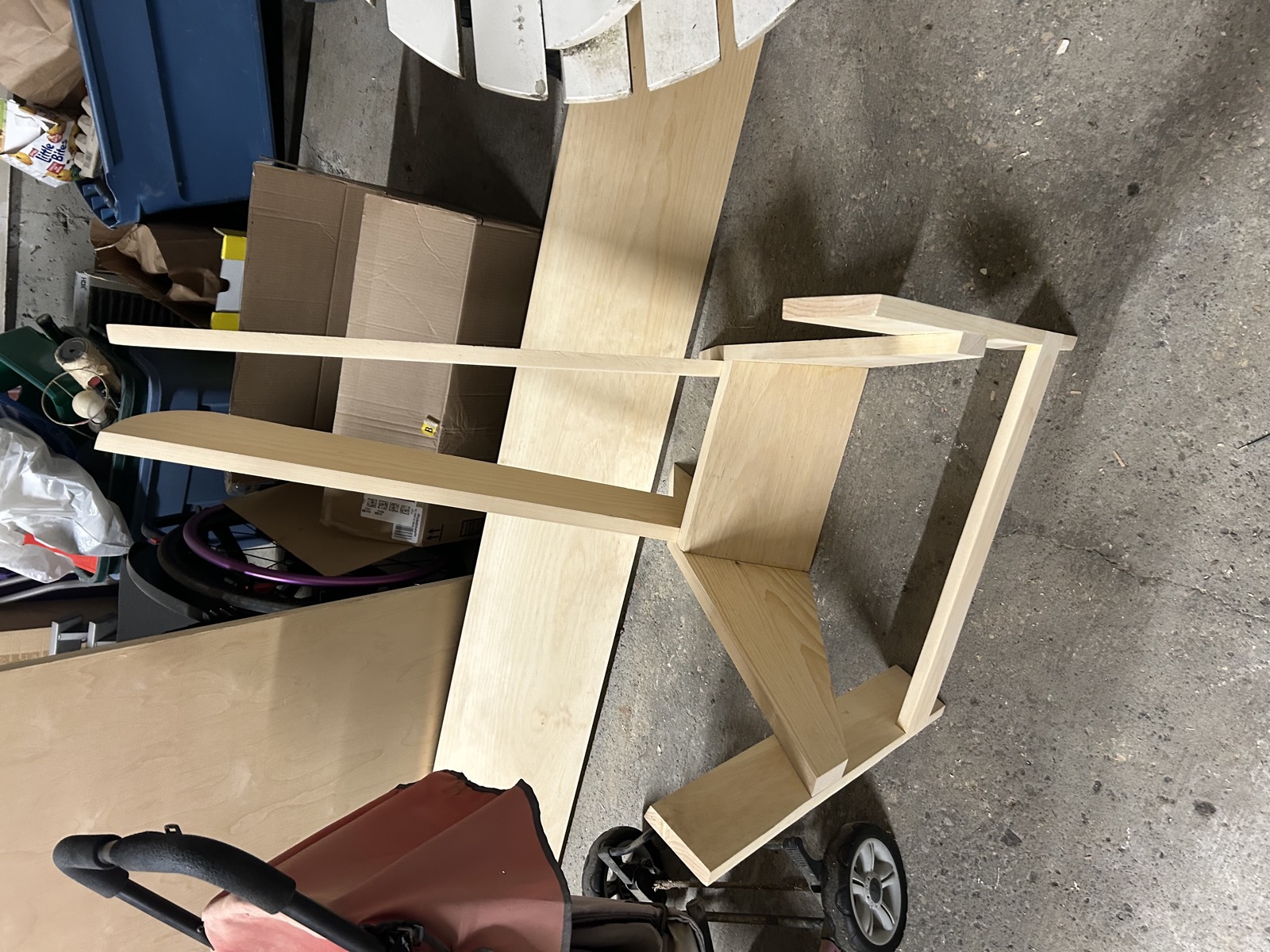 Disassembled chair parts showing joinery - Ottawa Handiman